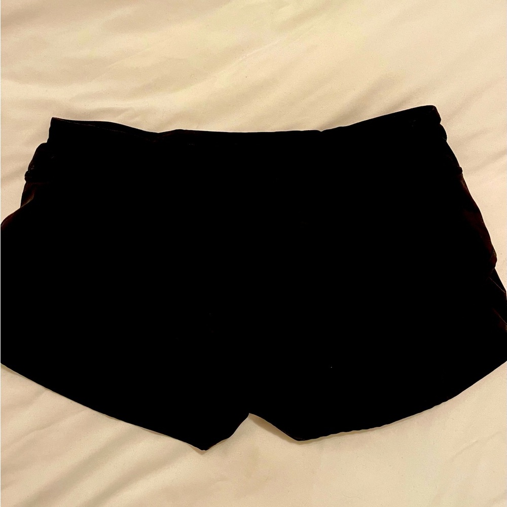 lululemon, black, workout shorts, great condition